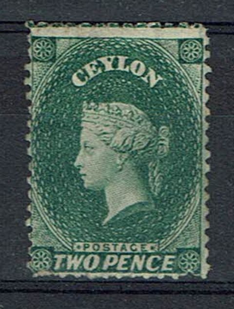 Image of Ceylon/Sri Lanka SG 50bw MM British Commonwealth Stamp